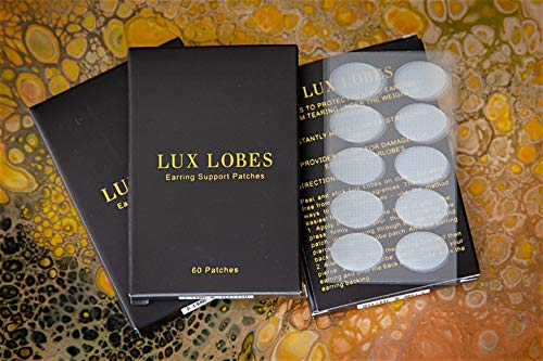 Earring Support Patches by Lux Lobes